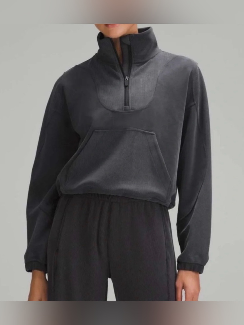 Lululemon Women’s Softstreme Half-Zip Ribbed Pullover size 4
